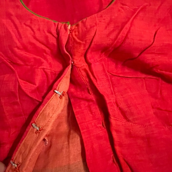 Traditional bengali saree with blouse full cotton - Picture 4 of 15